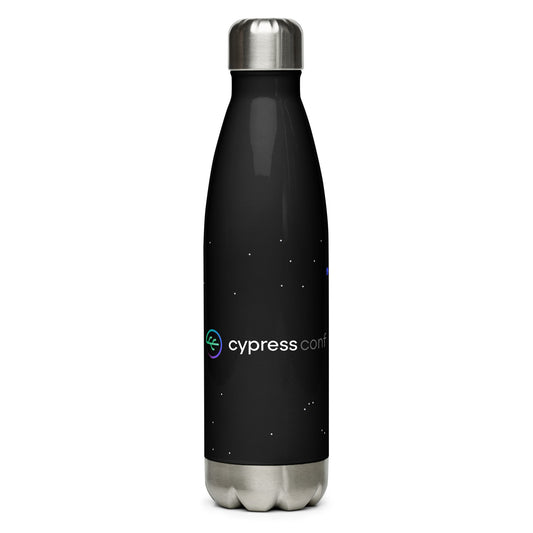 Stainless steel water bottle